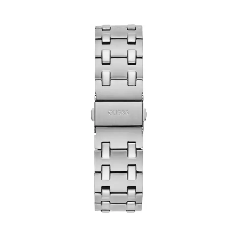 Guess Asset Blue Sunray Dial Silver-tone Men's Watc- GW0575G4